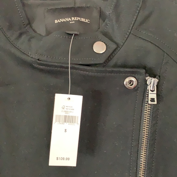 Banana Republic Factory black moto jacket - Picture 4 of 6